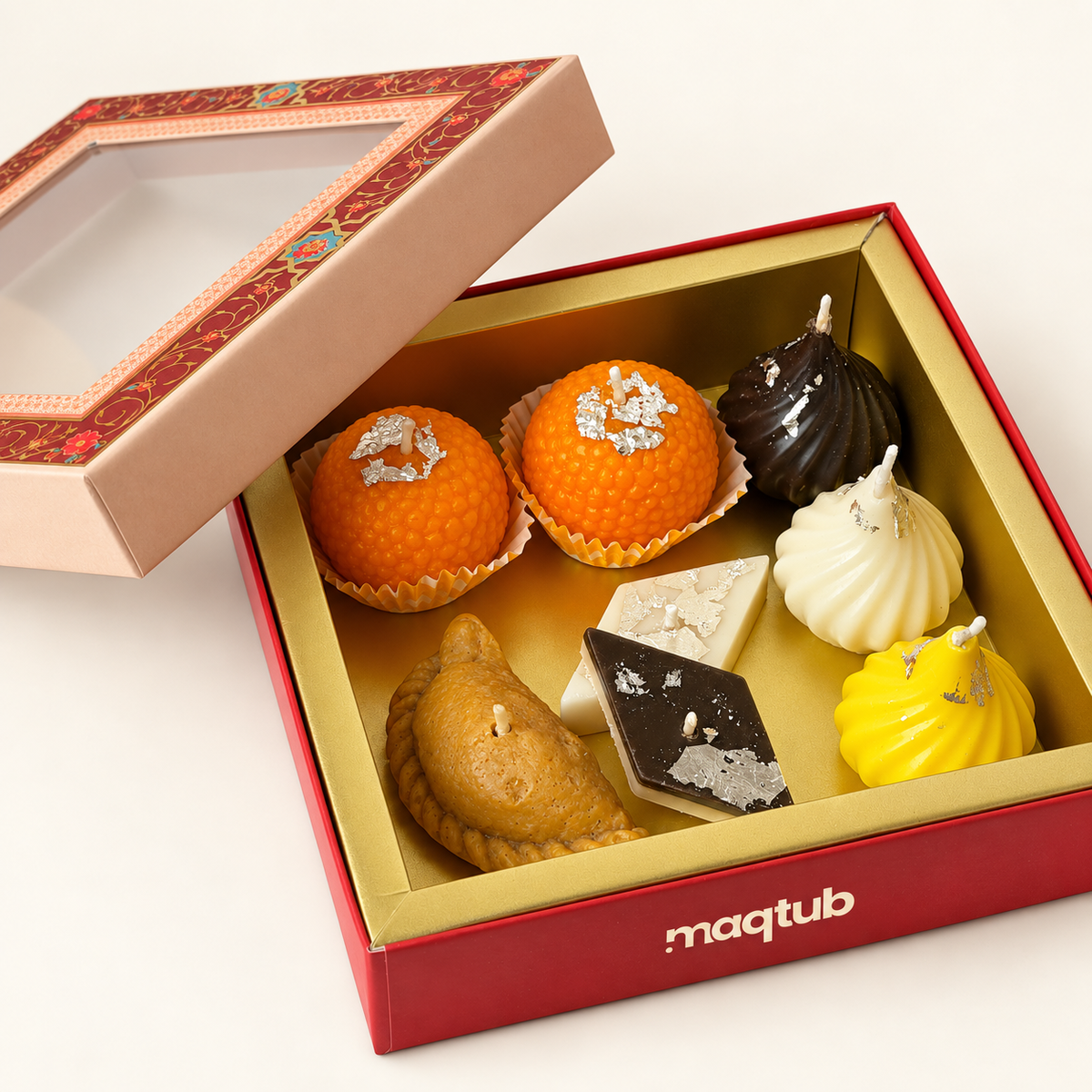 Assorted Mithai Box | Candle