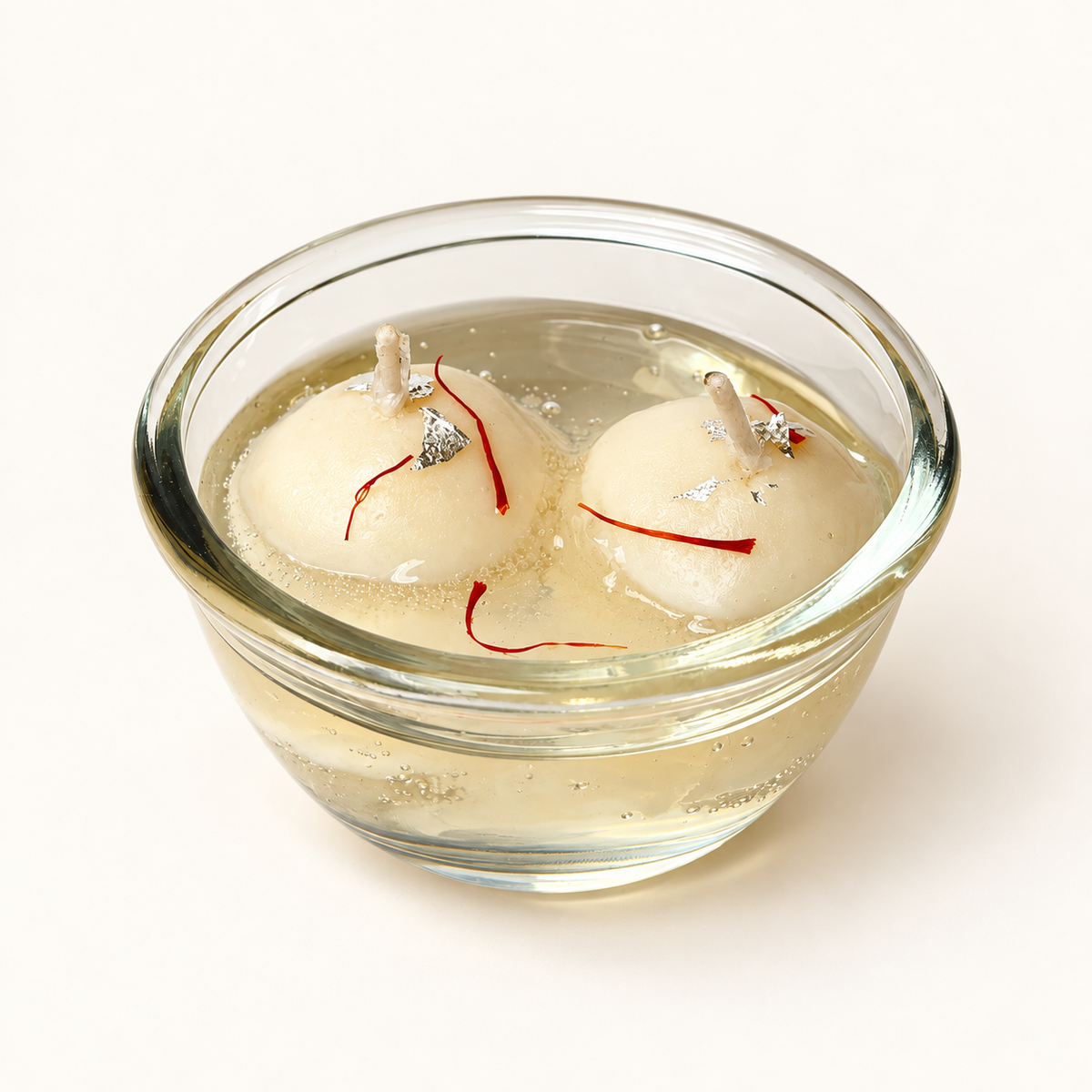 Rasgulla Candle