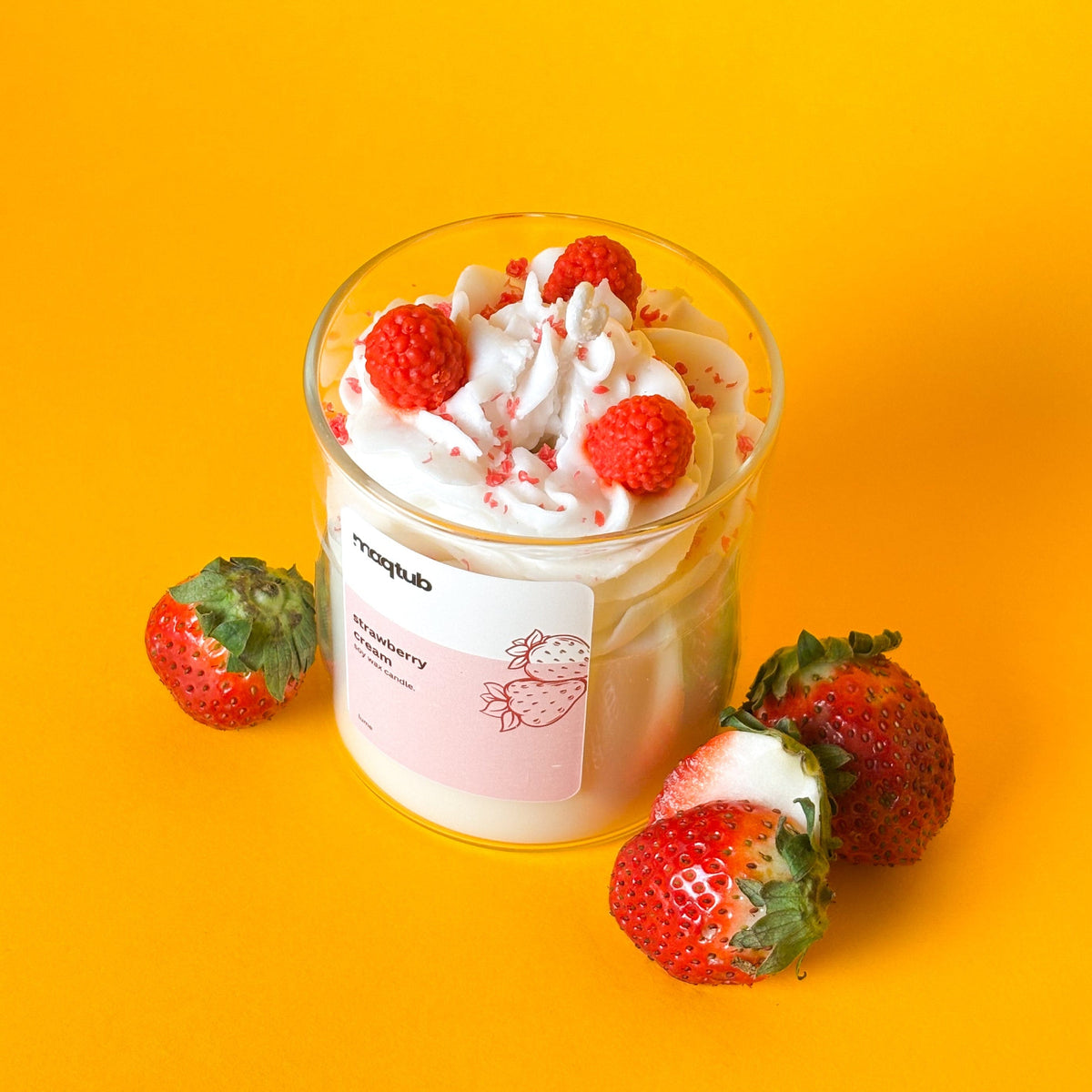 Strawberry Cream Candle