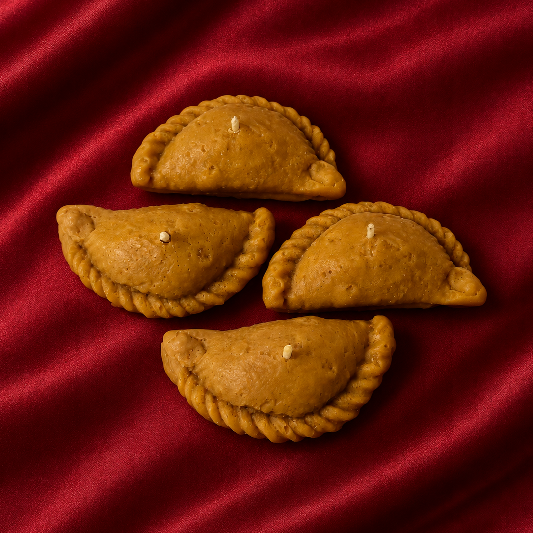 Gujiya Candle | Set of 4